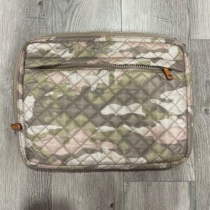 MZ Wallace - Camouflage Quilted Laptop Bag